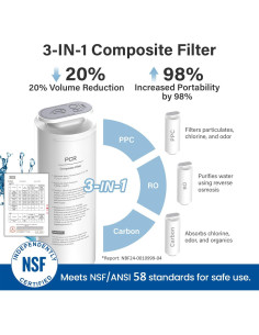 Purificador de Agua de Ósmosis Inversa Ecoviva MATE4 7 Etapas 2