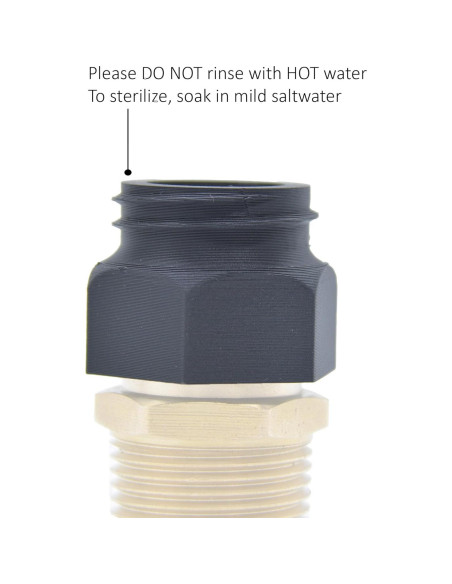 Adaptador de Filtro de Agua Lynora GHT 3/4 a 28mm con Sello