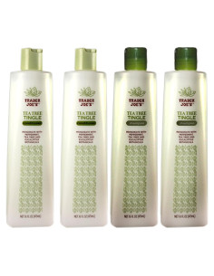 Champú y Acondicionador Tea Tree Tingle Trader Joe's 4 Pzas