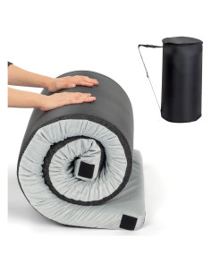 Colchoneta de Camping Viscoelástica Pinikuyiro 190.5x63.5 cm Gris