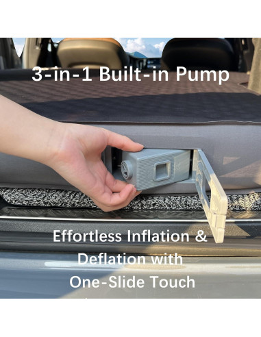 Colchón SUV Canodoky 4" Híbrido Espuma y Aire con Bomba