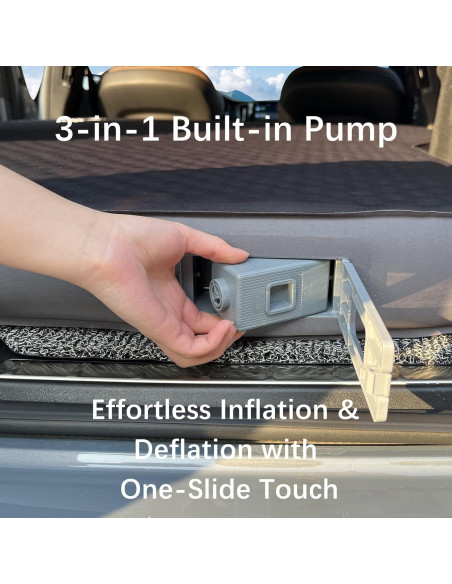 Colchón SUV Canodoky 4" Híbrido Espuma y Aire con Bomba