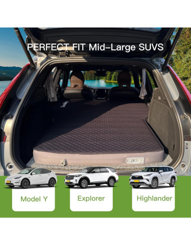 Colchón SUV Canodoky 4" Híbrido Espuma y Aire con Bomba