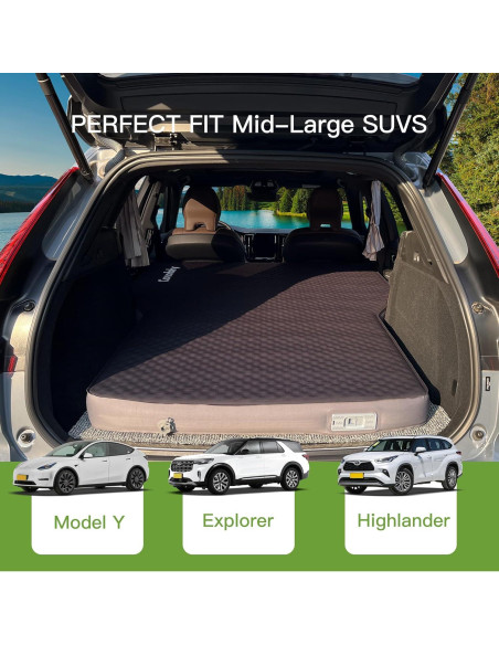 Colchón SUV Canodoky 4" Híbrido Espuma y Aire con Bomba