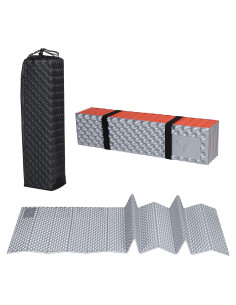 Almohadilla de Dormir PATIKIL Espuma Cerrada 185x55cm Naranja