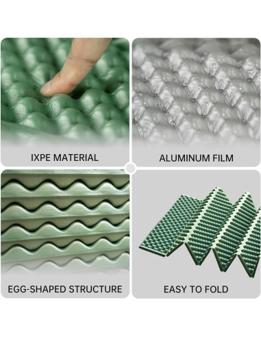 Colchoneta de Espuma Genérica para Camping 192x56 cm Plegable