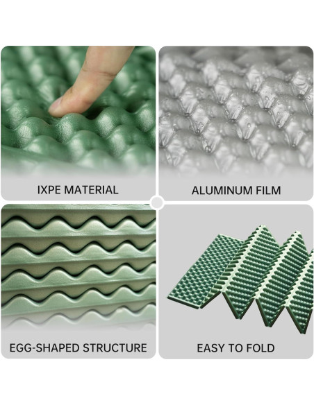 Colchoneta de Espuma Genérica para Camping 192x56 cm Plegable Colchoneta de Espuma Genérica para Camping 192x56 cm Plegable