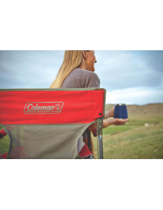 Silla Plegable Coleman Outpost Breeze + Mesa Camping Aluminio 2