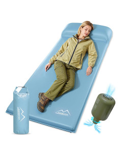 Almohadilla de Dormir Autoinflable M KARMATER 3.1" con Bomba