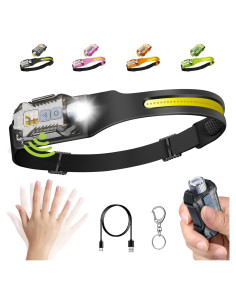 Lámpara Frontal LED Recargable HELINYAN 400 Lúmenes IP65