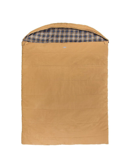 Saco de Dormir Kamp-Rite para 2 Personas - Lona y Franela