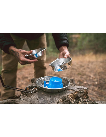 Juego de Cocina de Aluminio Stansport 5 Piezas para Camping