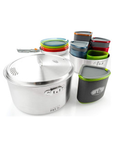 Juego de Utensilios y Vajilla Plegable GSI Outdoors 4 Personas