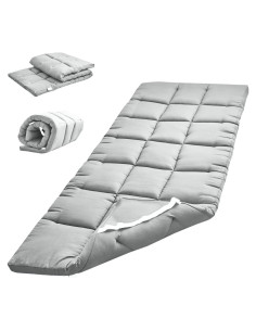 Colchoneta Acolchada para Camping ASANEST 190.5x76.2cm Gris