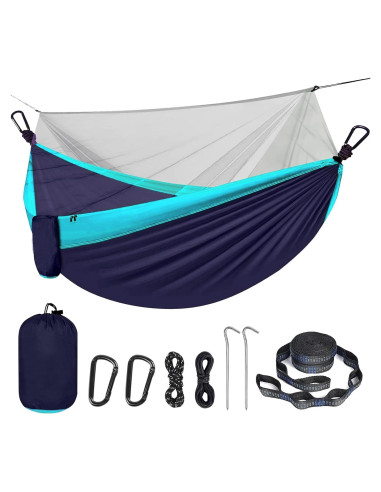 Hamaca Doble Portátil TOPCHANCES con Red Antimosquitos 272kg