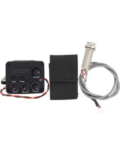 Ecualizador Pre-Amplificador de 3 Bandas para Guitarra con LCD 2