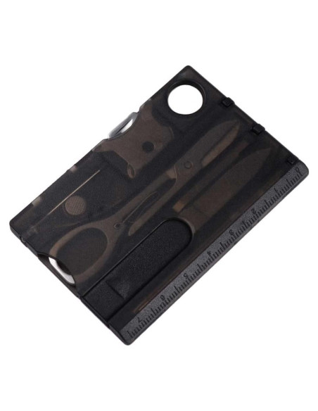 Tarjeta de Herramientas 12 en 1 Genérico Compacta para Camping Tarjeta de Herramientas 12 en 1 Genérico Compacta para Camping