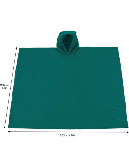 Poncho de Lluvia Coghlan para Adultos - Impermeable y Ligero