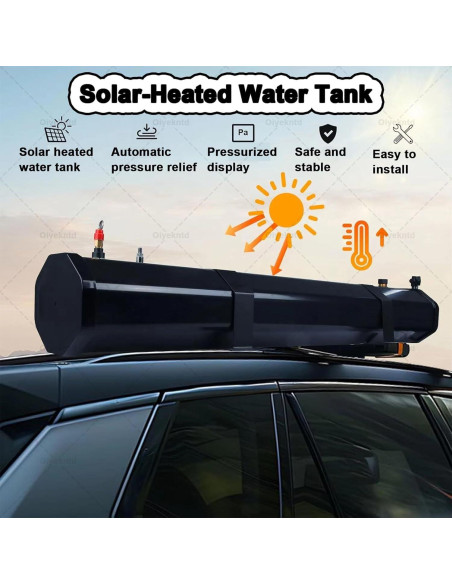 Soporte de Techo para Ducha de Carretera Oiyekntd 18L