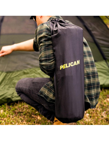 Almohadilla de dormir autoinflable Pelican 191.8x97.8cm negra