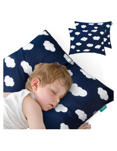 Almohada para Niños Biloban 35.5x48.3 cm Suave Nube Marina