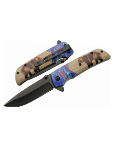 Cuchillo Plegable EDC Szco Supplies 20 cm Acero Inoxidable