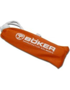 Bolsa de Cuchillo Boker de Nylon Rojo con Cierre de Cuerda 2