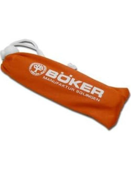 Bolsa de Cuchillo Boker de Nylon Rojo con Cierre de Cuerda