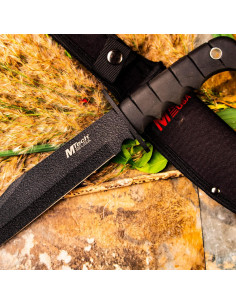 Cuchillo de Hoja Fija MTECH USA MT-096 21.59 cm Negro 2