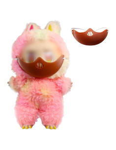 Máscara de Personaje Premium Labubu para Muñecas 17CM