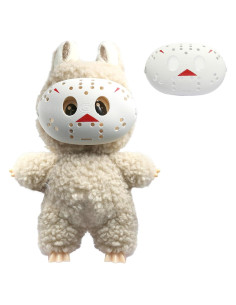 Máscara de Personaje Premium Labubu para Muñecas 17CM
