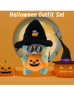 Disfraz de Halloween para muñecas 17cm Aerofrog - Atuendo calabaza 2