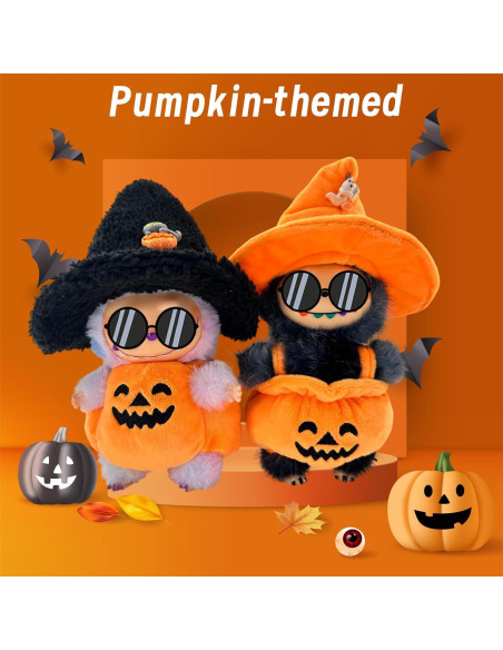 Disfraz de Halloween para muñecas 17cm Aerofrog - Atuendo calabaza