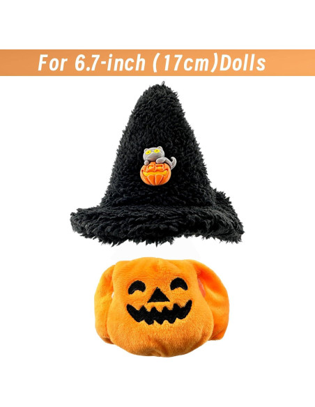 Disfraz de Halloween para muñecas 17cm Aerofrog - Atuendo calabaza