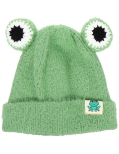 Gorro de Ganchillo ABOOFAN para Bebés Niñas - Invierno Verde 2