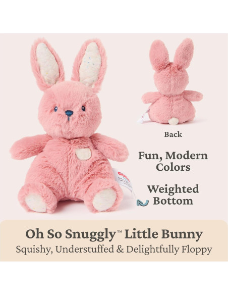 Conejo de Peluche GUND Baby Oh So Snuggly 17.78 cm Rosa