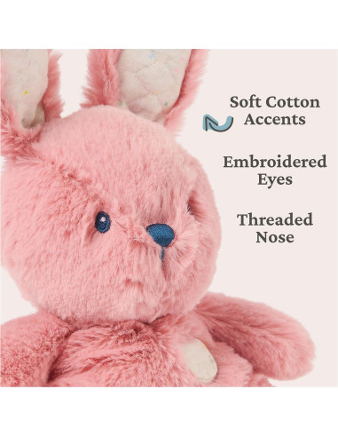 Conejo de Peluche GUND Baby Oh So Snuggly 17.78 cm Rosa