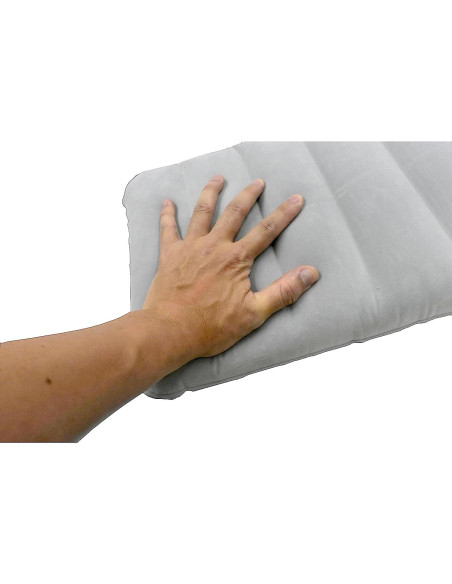 2 Almohadas Inflables Ultraligeras Dogxiong para Camping Gris 2 Almohadas Inflables Ultraligeras Dogxiong para Camping Gris