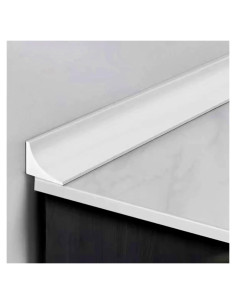 Umbral de Ducha de Silicona WSIWZAI 3 Metros Blanco