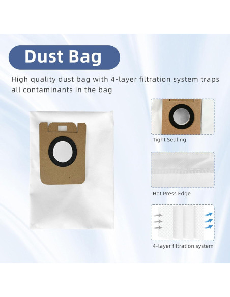 Accesorios LVTENGAI para Aspiradora Dreame D10 Plus - 15 Piezas