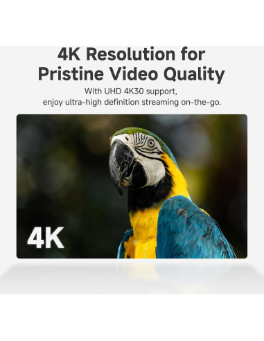 Accsoon SeeMo 4K Adaptador HDMI para Android 8 o Posterior