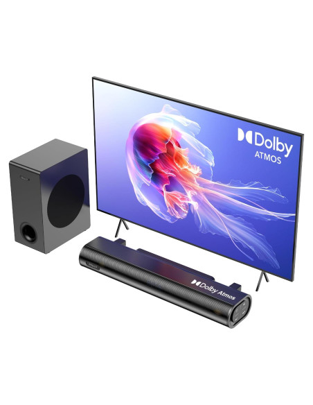Barra de Sonido Hiwill HiElite A21 2.1CH Dolby Atmos 200W