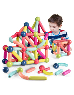 Juego de Construcción Magnético Jojofar 42 Piezas 3+