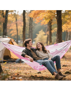 Hamaca Portátil DUOBU 289.56x138 cm Resistente 150 kg 2