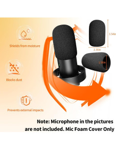 Filtro Pop Fifine K688 - Esponja Alta Densidad 2PCS 2