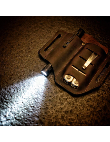 Funda multi-herramienta de cuero VIPERADE PJ8 PJ14 negra