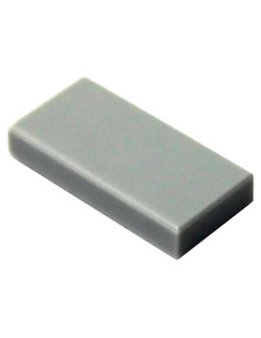 Loseta LEGO 1x2 Gris Claro (Piedra Medio) x100 Unidades