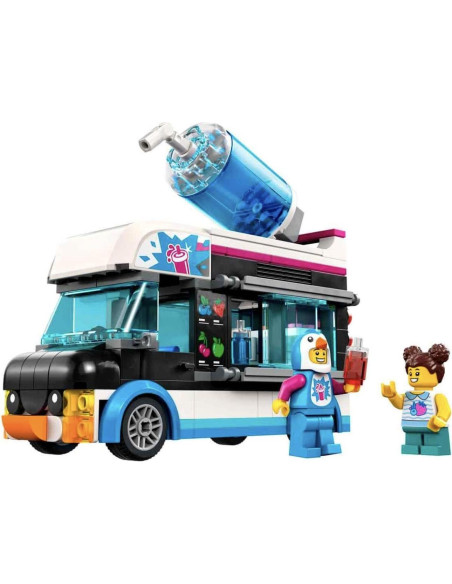 LEGO Ciudad 60384 Carro de Bebidas Congeladas Pingüino