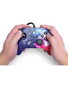 Controlador con cable PowerA Advantage Plus Xbox Series X|S Noche Flor 2