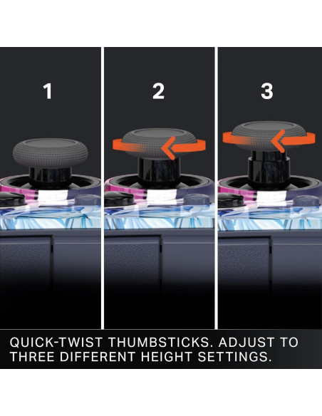 Controlador con cable PowerA Advantage Plus Xbox Series X|S Noche Flor